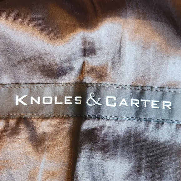 Knoles & Carter Dark Brown Leather Jacket - Picture 15 of 15